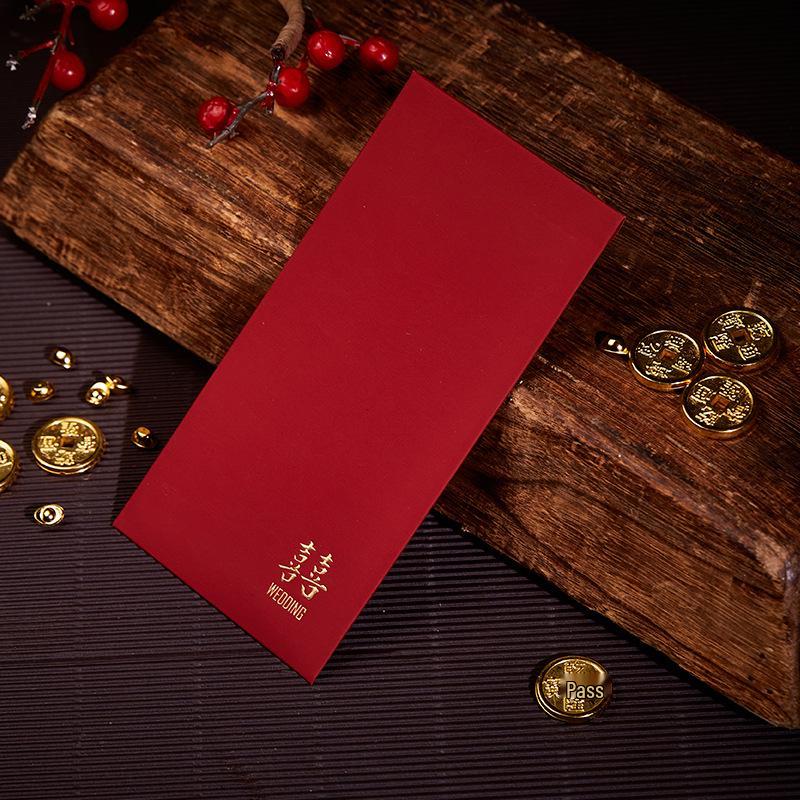 2026 Year of the Horse Luxury Red Envelope - 3D Hot Stamped Design for Spring Festival and New Year Celebrations 17*9cm
2026 Year of the Horse Luxury Red Envelope - 3D Hot Stamped Design for Spring Festival and New Year Celebrations 17*9cm
