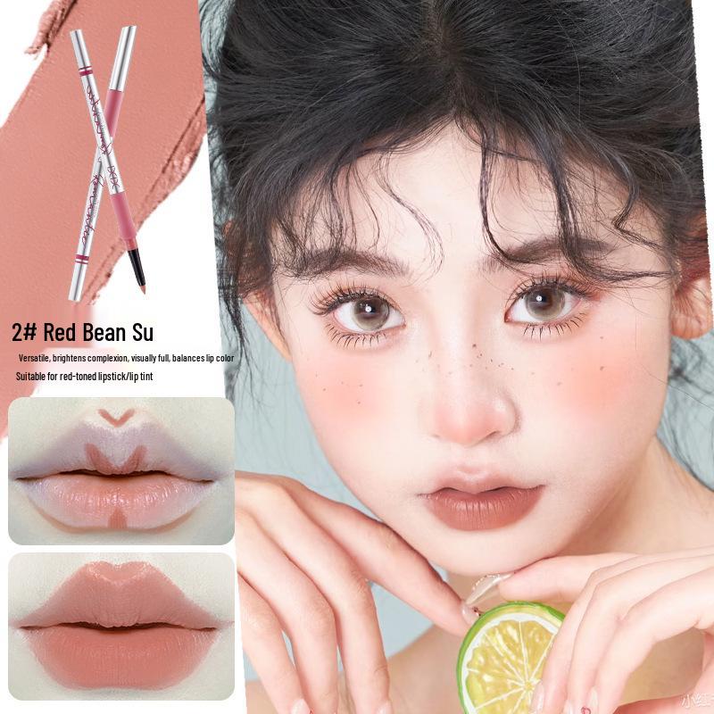 Xixi Velvet Mousse Matte Lip Liner with Sharpener - Defines, Plumps, Long-Lasting, No Fade 260 mg
Xixi Velvet Mousse Matte Lip Liner with Sharpener - Defines, Plumps, Long-Lasting, No Fade 260 mg