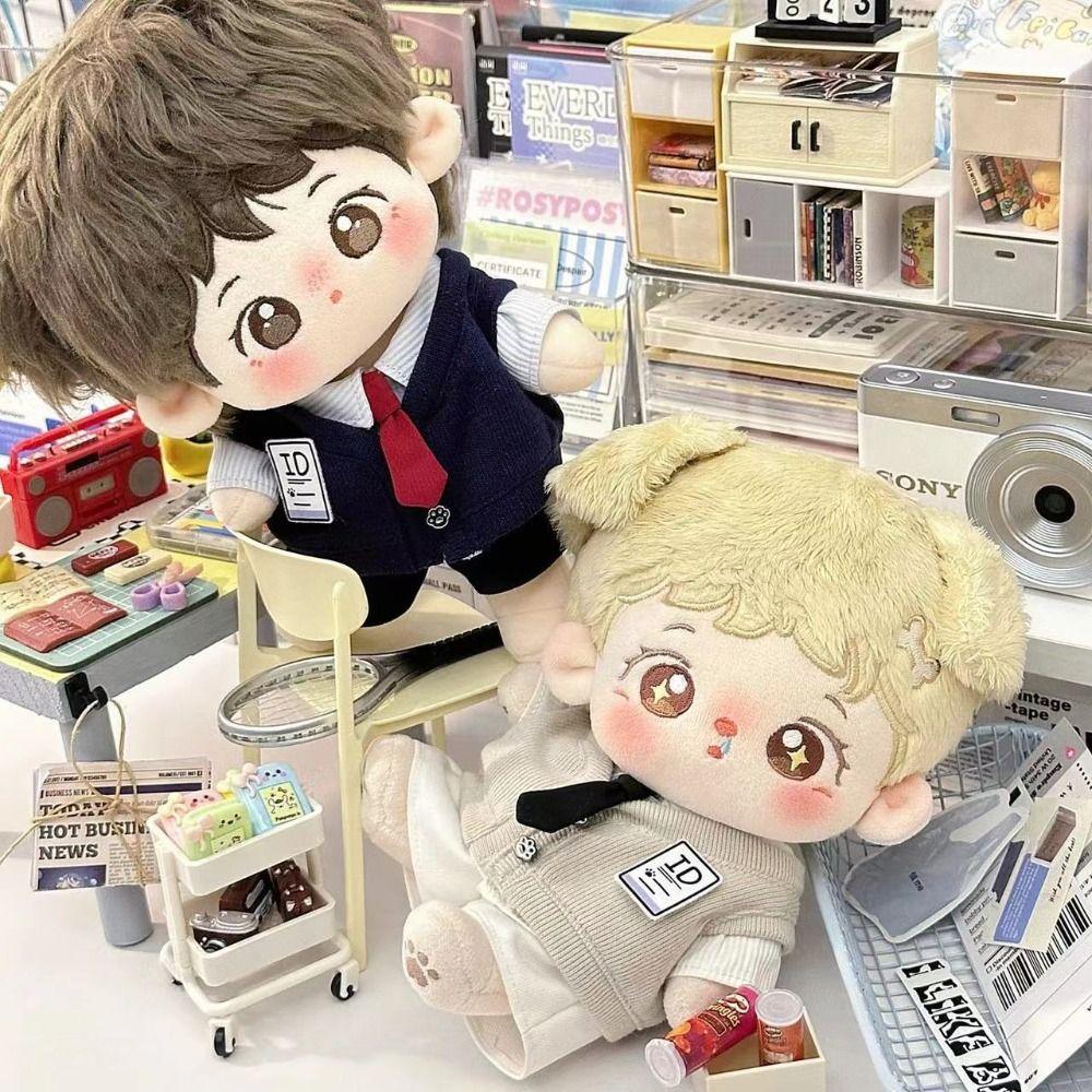 20cm Doll Clothes Multicolor Doll Shirt Vest Pants Miniature School Uniform Cotton Stuffed Doll бежевый
20cm Doll Clothes Multicolor Doll Shirt Vest Pants Miniature School Uniform Cotton Stuffed Doll бежевый