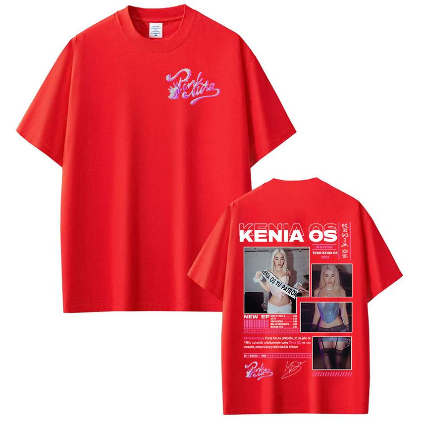 Singer Kenia Os Pink Aura Tour Album Merch Graphic T Shirt Unisex Women Retro Aesthetic TShirts Casual Oversized Short Sleeve Tees S
Singer Kenia Os Pink Aura Tour Album Merch Graphic T Shirt Unisex Women Retro Aesthetic TShirts Casual Oversized Short Sleeve Tees S