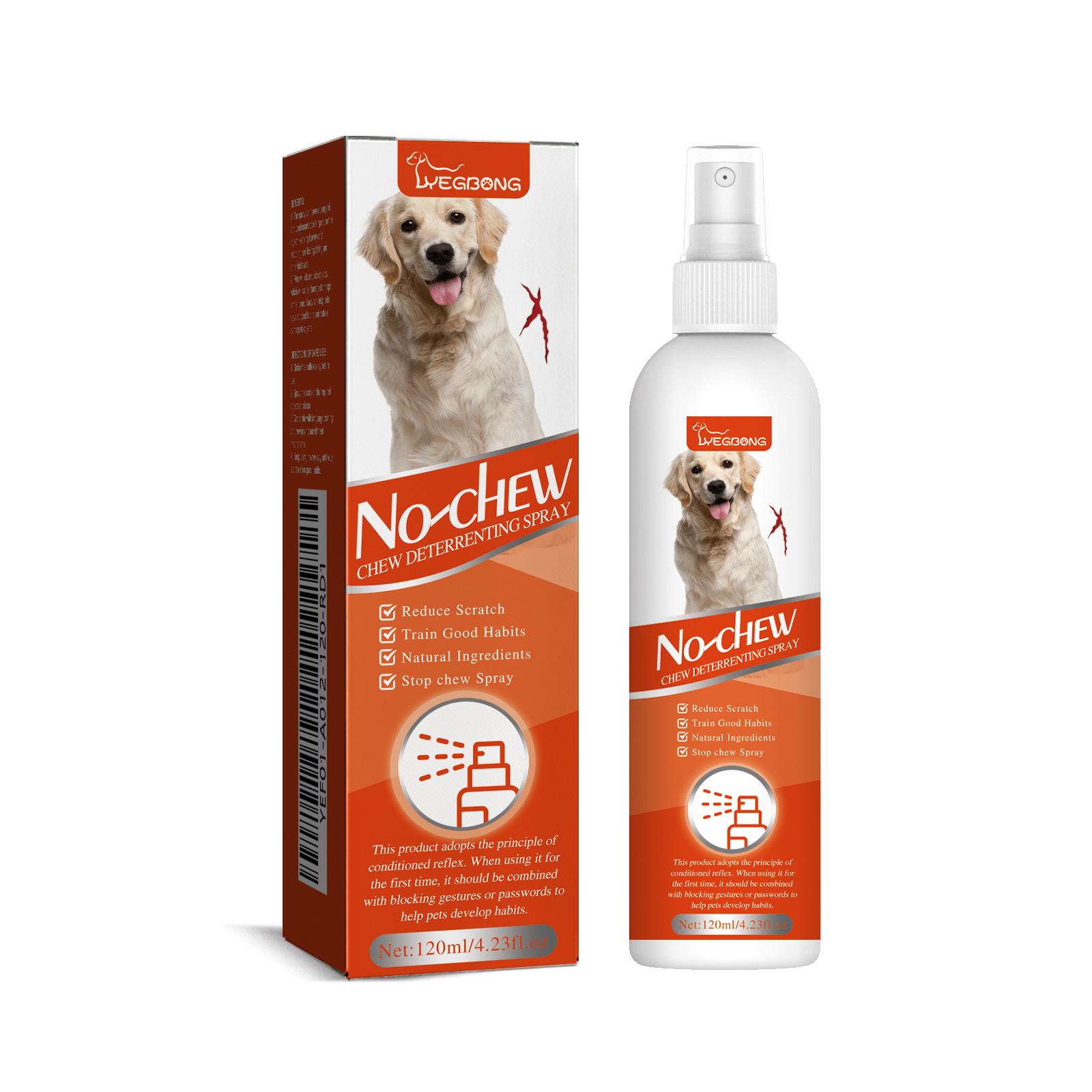 YEGBONG Pet Anti-Chowing Spray Спрей для коррекции поведения домашних животных, против жевания и царапания для кошек, котов и собак 120ML
YEGBONG Pet Anti-Chowing Spray Спрей для коррекции поведения домашних животных, против жевания и царапания для кошек, котов и собак 120ML