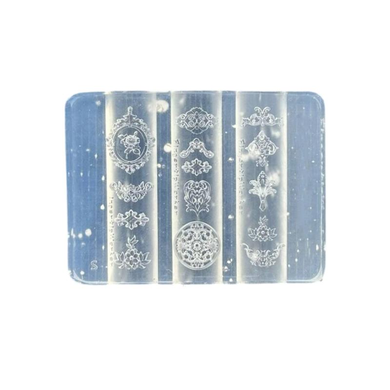 Silicone Nail Art Mold for Embossed French Manicure with Vintage Chinese Knot Chain Design Reusable Craft Supplies
Silicone Nail Art Mold for Embossed French Manicure with Vintage Chinese Knot Chain Design Reusable Craft Supplies