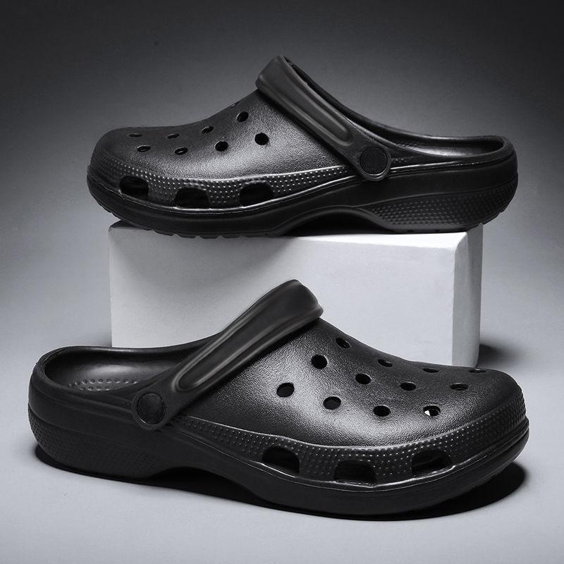 hole shoes large size slippers autumn and winter bag head shoelaces heel large size slippers sandals 45
hole shoes large size slippers autumn and winter bag head shoelaces heel large size slippers sandals 45