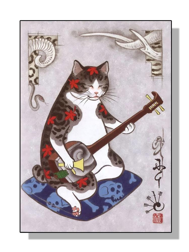 Vinatge забавные японские тату-постеры с котами и принты, холст, картина Ukiyo e Playing Cats, настенное искусство для гостиной, домашний декор 21x30cm No Frame
Vinatge забавные японские тату-постеры с котами и принты, холст, картина Ukiyo e Playing Cats, настенное искусство для гостиной, домашний декор 21x30cm No Frame