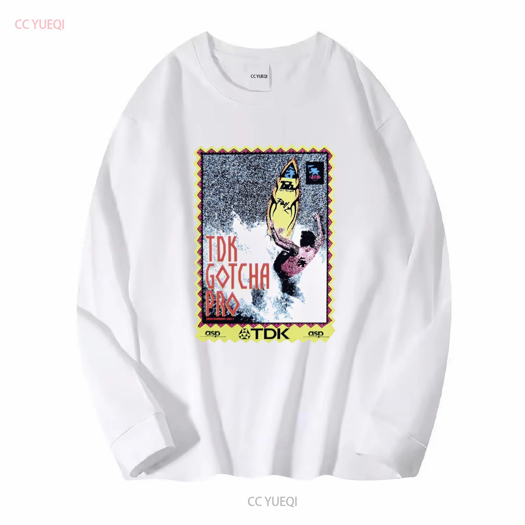 NEW 1989 TDK Gotcha Pro Surfing Competition Cotton T Shirt Oahu Hawaii long or short sleeves vintage Washed Versatile M
NEW 1989 TDK Gotcha Pro Surfing Competition Cotton T Shirt Oahu Hawaii long or short sleeves vintage Washed Versatile M