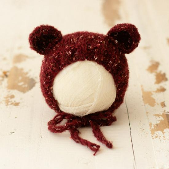 Multi-color Knitted Bear Ear Hat for Newborn Photography Props 0-3 Months
Multi-color Knitted Bear Ear Hat for Newborn Photography Props 0-3 Months