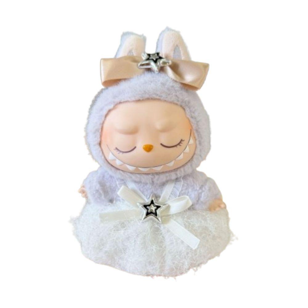 Feather Dress Set Labubu Doll s Clothes Handmade 17cm Plush Dolls Clothes Cotton Doll Accessories чорний
Feather Dress Set Labubu Doll s Clothes Handmade 17cm Plush Dolls Clothes Cotton Doll Accessories чорний