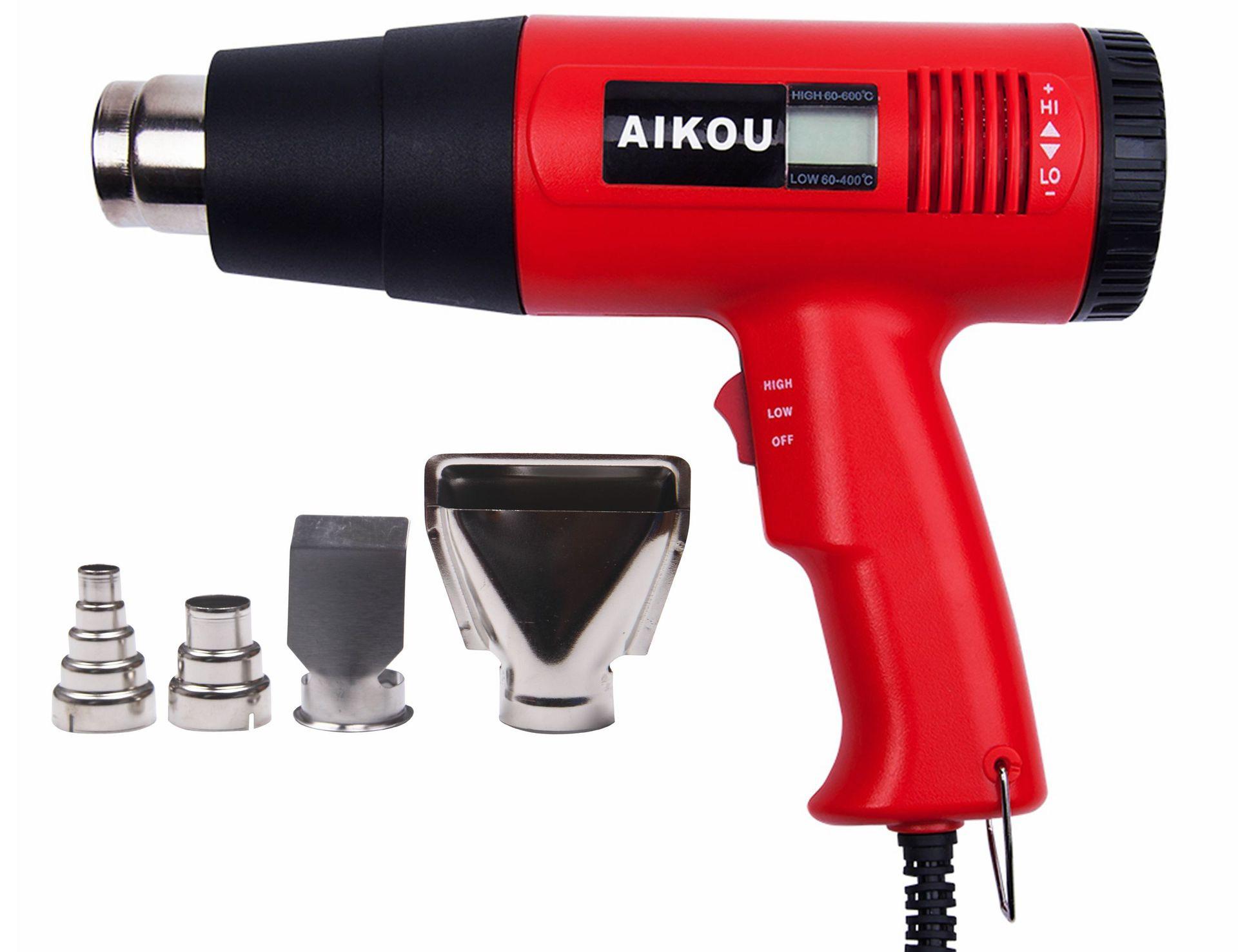 Воздушный пистолет с цифровым ЖК-дисплеем, электрический фен, термоусадочная пленка, термоэлектрический инструмент, вилка европейского стандарта 220-240 В 2000 Вт
Воздушный пистолет с цифровым ЖК-дисплеем, электрический фен, термоусадочная пленка, термоэлектрический инструмент, вилка европейского стандарта 220-240 В 2000 Вт