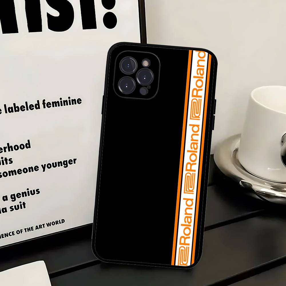 Fashion R-Roland Logo For IPhone 17 16 15 14 13 12 11 Pro Max Plus Shockproof Black Soft Phone Cover iPhone 13 pro
Fashion R-Roland Logo For IPhone 17 16 15 14 13 12 11 Pro Max Plus Shockproof Black Soft Phone Cover iPhone 13 pro