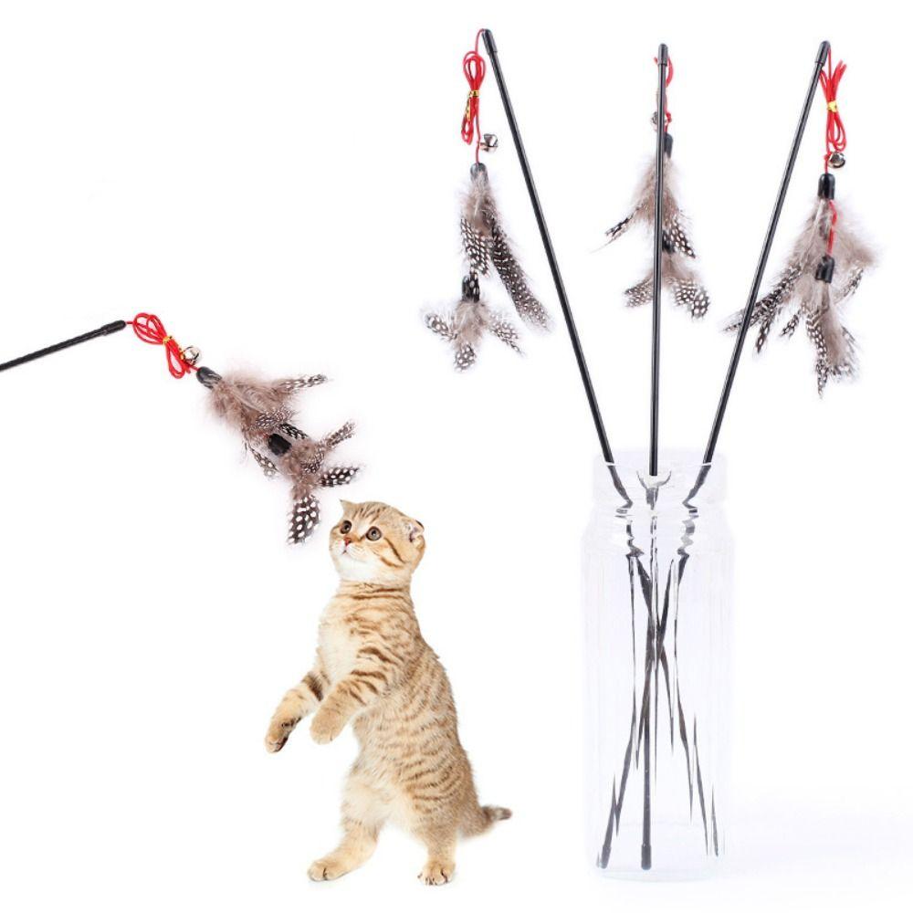 with Bell Pet Interactive Toy Funny Cats Toys Stick Cat Accesorios Pet Feathers Wand cat коричневий
with Bell Pet Interactive Toy Funny Cats Toys Stick Cat Accesorios Pet Feathers Wand cat коричневий