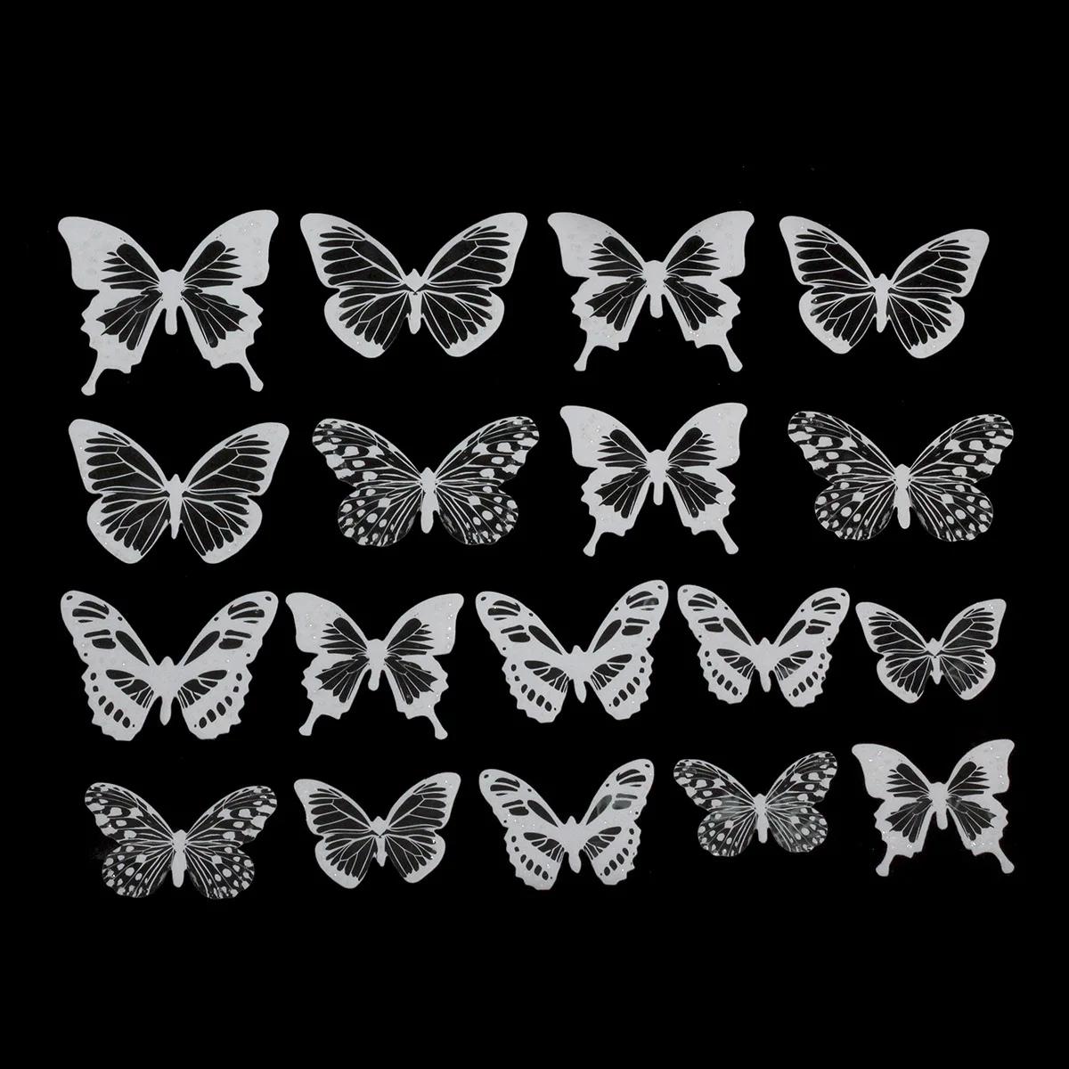 18pcs/lot Black White Butterflies Butterflies 3D PVC Wall Sticker Home DIY Decoration Beautiful Butterfly Living Room for Kids білий
18pcs/lot Black White Butterflies Butterflies 3D PVC Wall Sticker Home DIY Decoration Beautiful Butterfly Living Room for Kids білий