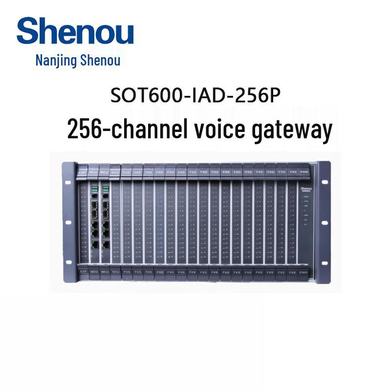 Shenou SOT600-IAD-256P Voice Access Gateway
Shenou SOT600-IAD-256P Voice Access Gateway