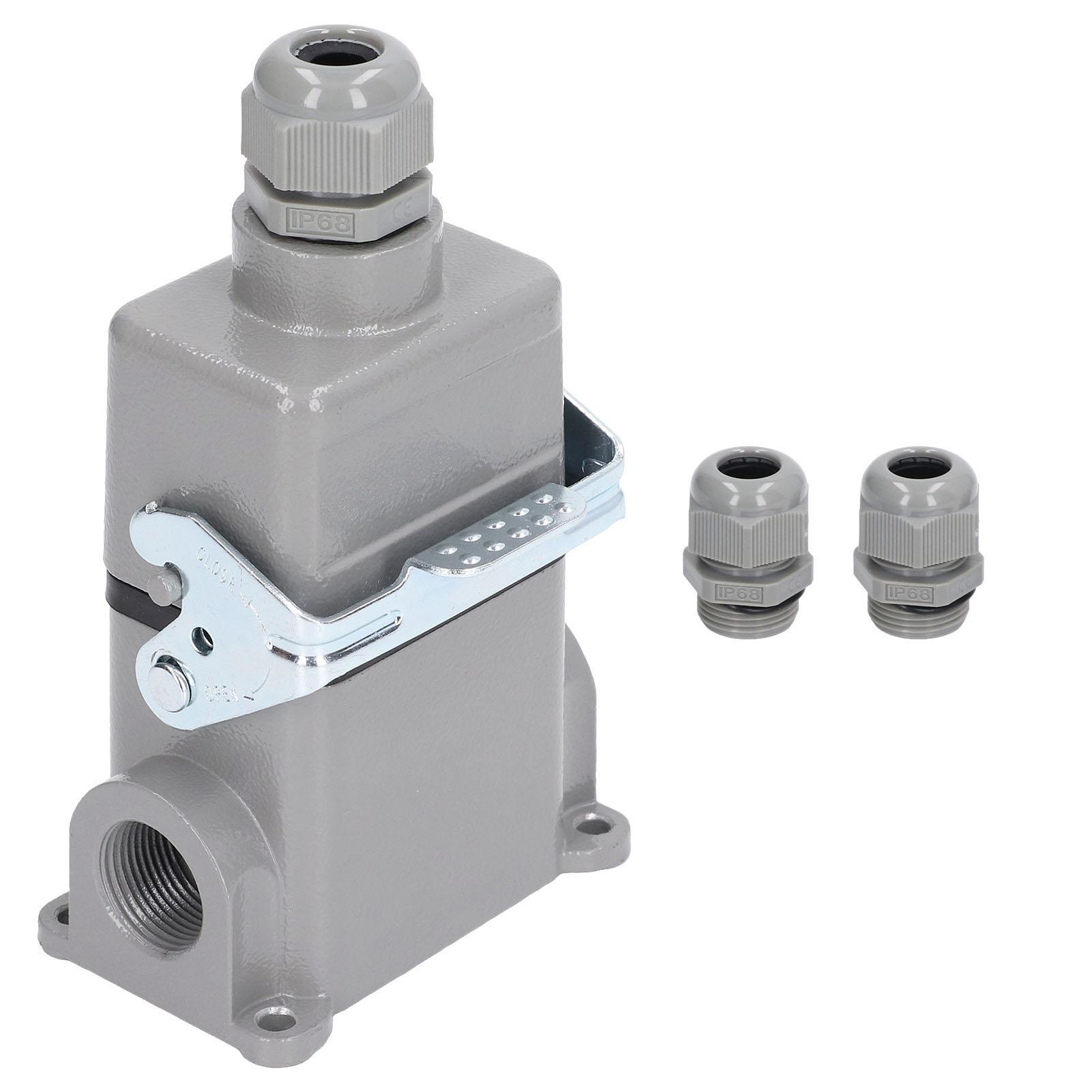 Rectangular Heavy Duty Connector IP65 Waterproof Electrical Connector Industrial Plug 16A 500V
Rectangular Heavy Duty Connector IP65 Waterproof Electrical Connector Industrial Plug 16A 500V