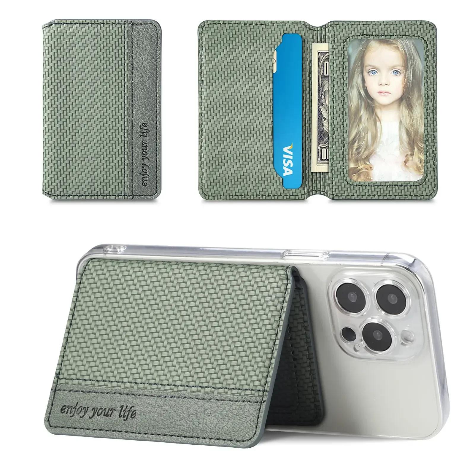 1PC PU Leather Cell Phone Card Holder Phone Multiple Cards Slot Adhesive Sticker Pocket Wallet Case Phone Stand Suporter
1PC PU Leather Cell Phone Card Holder Phone Multiple Cards Slot Adhesive Sticker Pocket Wallet Case Phone Stand Suporter