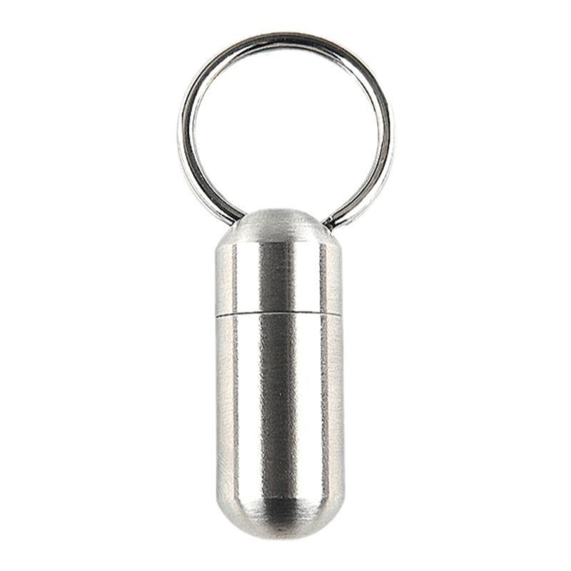 Small Stainless Steel Pills Bottle Suitable for Travel and Outdoor Activity Small and Waterproof Design Holds 1 Pills 1
Small Stainless Steel Pills Bottle Suitable for Travel and Outdoor Activity Small and Waterproof Design Holds 1 Pills 1