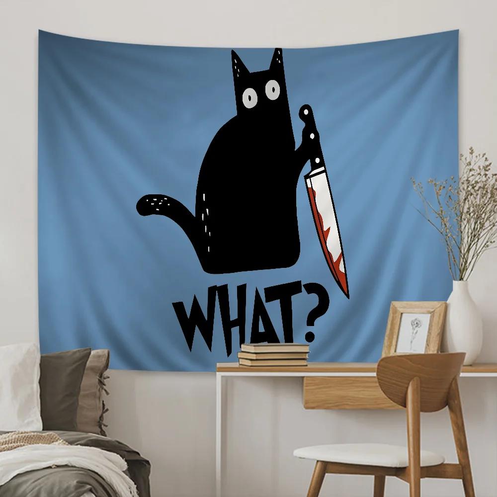 Black Cat Tapestry Anime Tapestry Hanging Tarot Hippie Wall Rugs Dorm Wall Hanging Sheets 74x94cm(29x37in)
Black Cat Tapestry Anime Tapestry Hanging Tarot Hippie Wall Rugs Dorm Wall Hanging Sheets 74x94cm(29x37in)