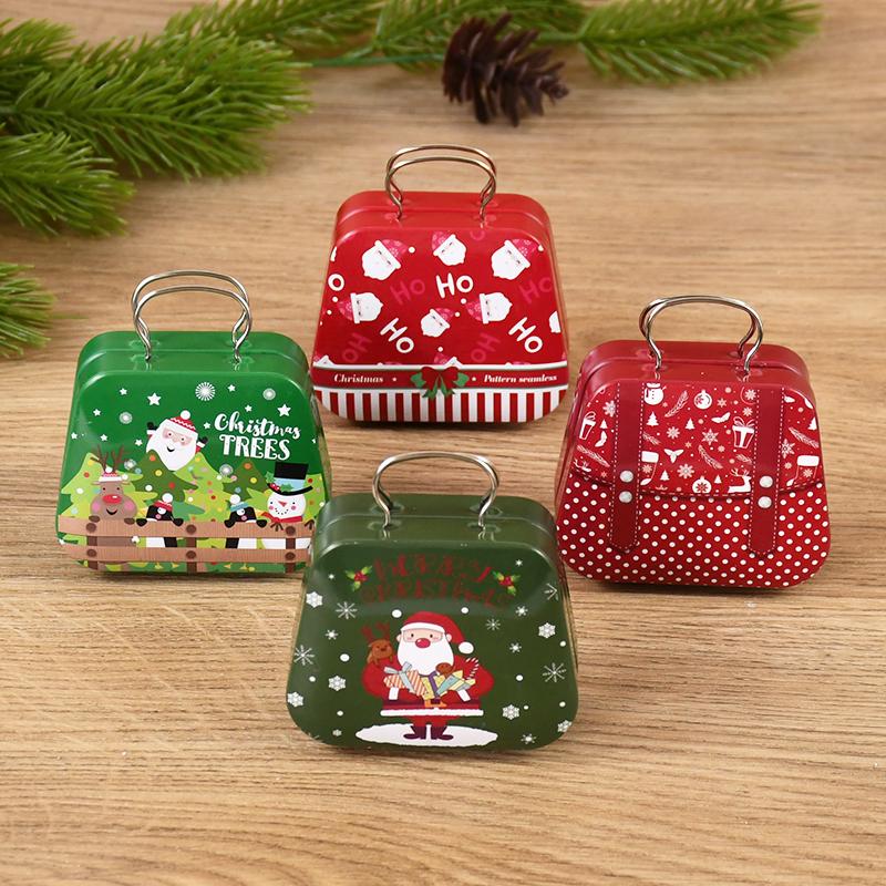 Christmas Handbag Shape Candy Box Metal Tin Cookie Gift Packaging Boxes Kids Xmas Party Favors Happy New Year 2025 Noel Decor as picture
Christmas Handbag Shape Candy Box Metal Tin Cookie Gift Packaging Boxes Kids Xmas Party Favors Happy New Year 2025 Noel Decor as picture