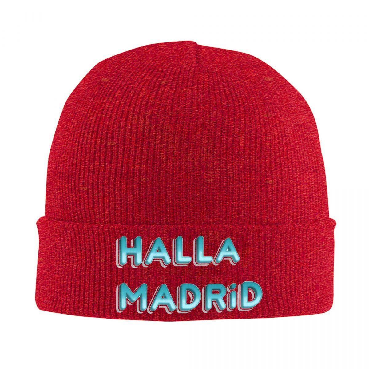 Hala Madrid Letters Warm Knitted Cap Hip Hop Bonnet Hat Autumn Winter Outdoor Beanies Hats for Unisex Adult One Size
Hala Madrid Letters Warm Knitted Cap Hip Hop Bonnet Hat Autumn Winter Outdoor Beanies Hats for Unisex Adult One Size