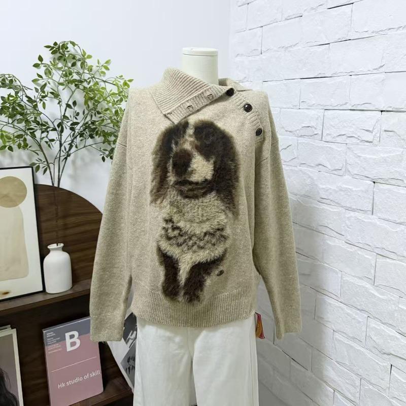 Good morning little sausage pullover sweater female autumn puppy retro loose lazy wind outside knitted sweater L абрикосовий
Good morning little sausage pullover sweater female autumn puppy retro loose lazy wind outside knitted sweater L абрикосовий