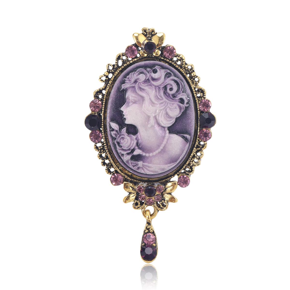 Beaut&Berry Vintage Victorian Cameo Brooches for Women Unisex Beauty Head Pins Friends Party Gifts Banquet Jewellery Accessories
Beaut&Berry Vintage Victorian Cameo Brooches for Women Unisex Beauty Head Pins Friends Party Gifts Banquet Jewellery Accessories