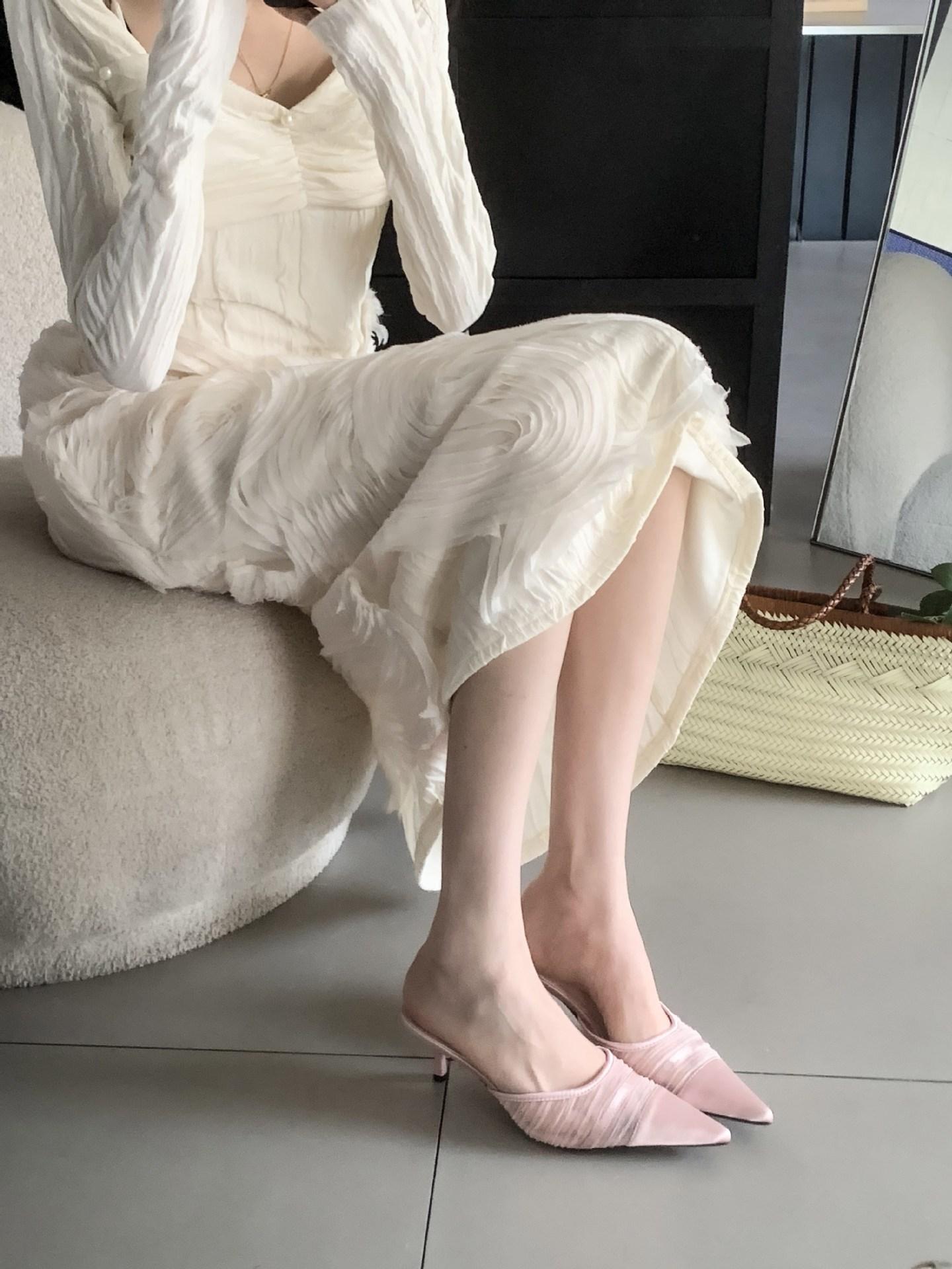 Spring Pointed Head Thin Heel High Heel Fashion Bag Head Women S Shoes 35 розовый
Spring Pointed Head Thin Heel High Heel Fashion Bag Head Women S Shoes 35 розовый