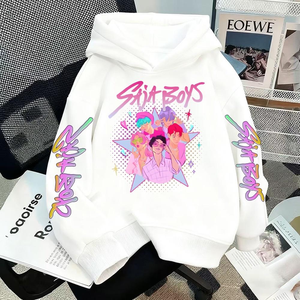 Korean K-Pop Demon Hunters Hoodie Girls Fashion Hip Hop Pullover Coats Top UNISEX Children Winter Warm Thicken Hooded Sweatshirt 160 білий
Korean K-Pop Demon Hunters Hoodie Girls Fashion Hip Hop Pullover Coats Top UNISEX Children Winter Warm Thicken Hooded Sweatshirt 160 білий