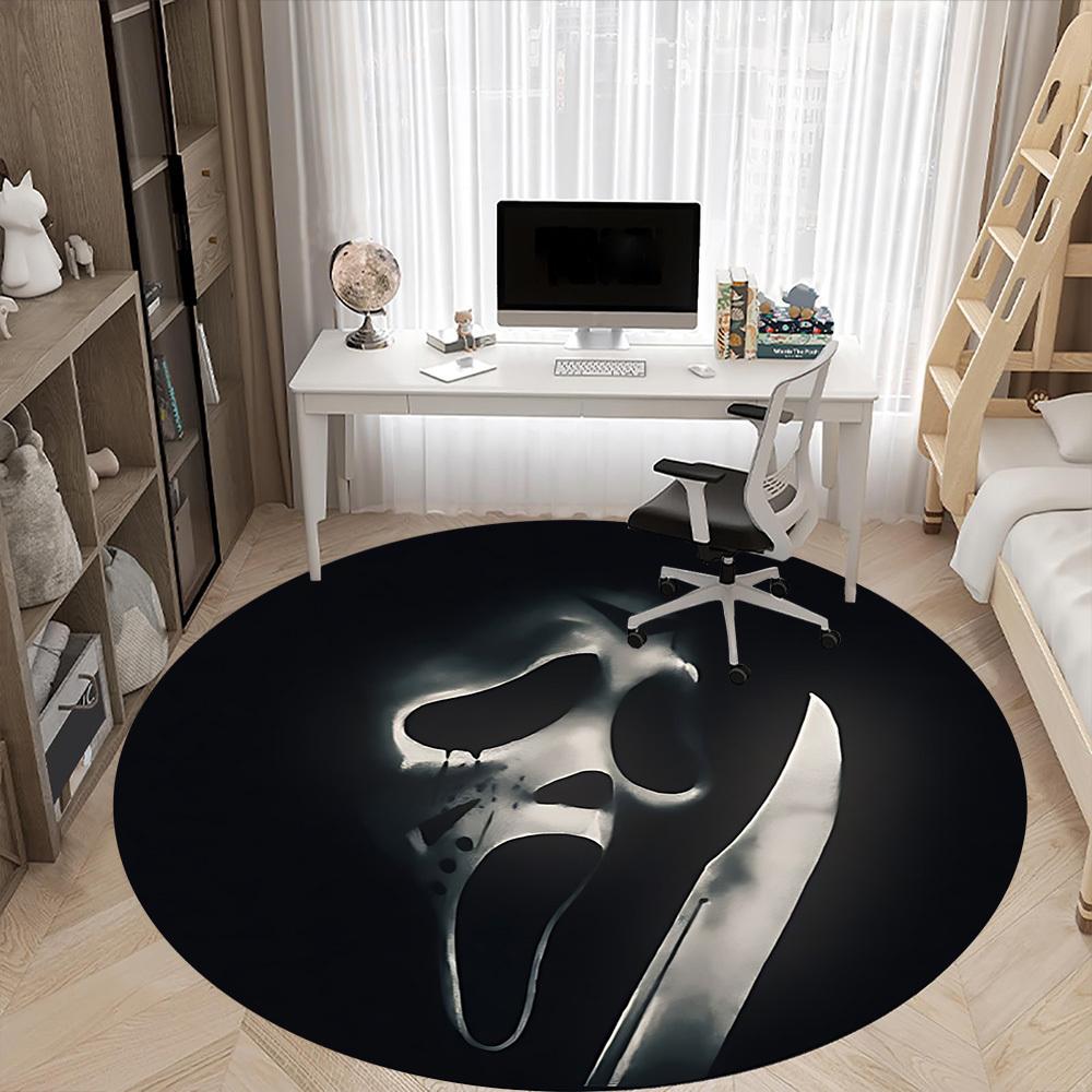 1PC Scream Office Round Rug, Non-slip, Soft and Durable Office Rug for Interior Decoration, Perfect for Office yy250915035 80cm by 80cm
1PC Scream Office Round Rug, Non-slip, Soft and Durable Office Rug for Interior Decoration, Perfect for Office yy250915035 80cm by 80cm
