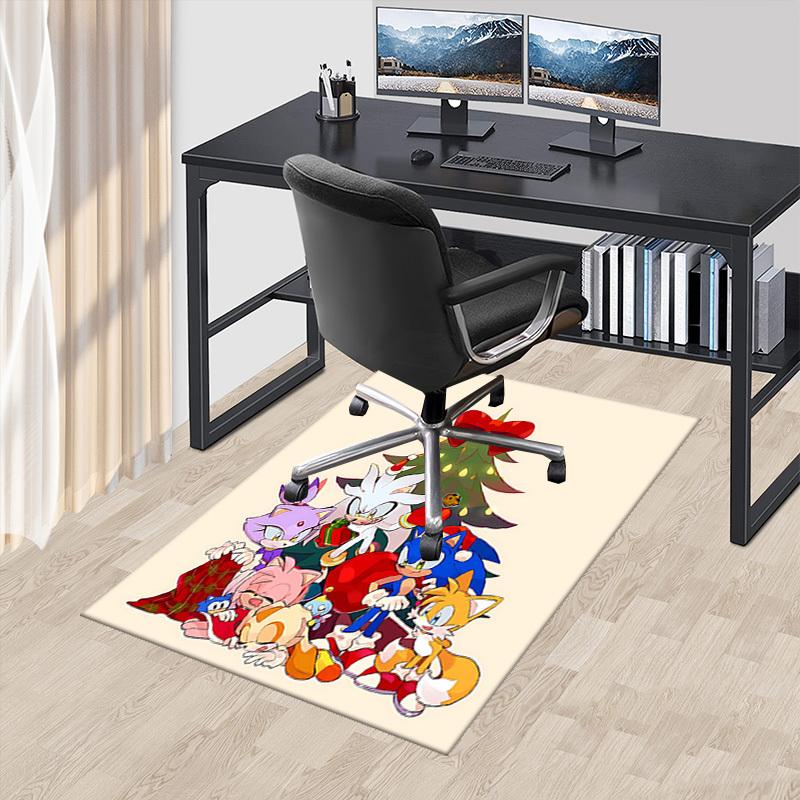 1pc Sonic the Hedgehog Christmas Chair Mat, Anime Cartoon Design, Non-Slip Carpet for Office and Home Decor, Suitable for All Seasons.I054 60cm by 90cm
1pc Sonic the Hedgehog Christmas Chair Mat, Anime Cartoon Design, Non-Slip Carpet for Office and Home Decor, Suitable for All Seasons.I054 60cm by 90cm