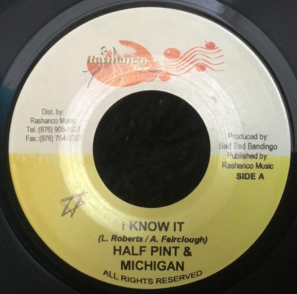 7inch Record HALF PINT & PAPA MICHIGAN - I Know It NONE Rashanco Music Jamaica Reggae, Ska & Dub Used
7inch Record HALF PINT & PAPA MICHIGAN - I Know It NONE Rashanco Music Jamaica Reggae, Ska & Dub Used