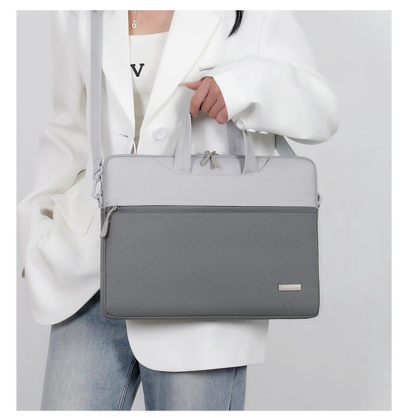TS JYL laptop bag,iPad Business Bag Casual Commuter Handheld Shoulder Sleeve Bag 12 inches сірий
TS JYL laptop bag,iPad Business Bag Casual Commuter Handheld Shoulder Sleeve Bag 12 inches сірий