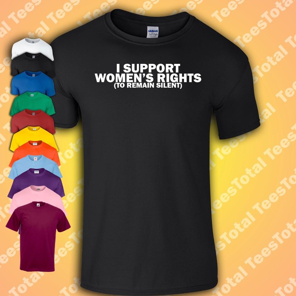 I Support Women s Rights To Remain Silent T-Shirt | Funny Dad Joke XL
I Support Women s Rights To Remain Silent T-Shirt | Funny Dad Joke XL
