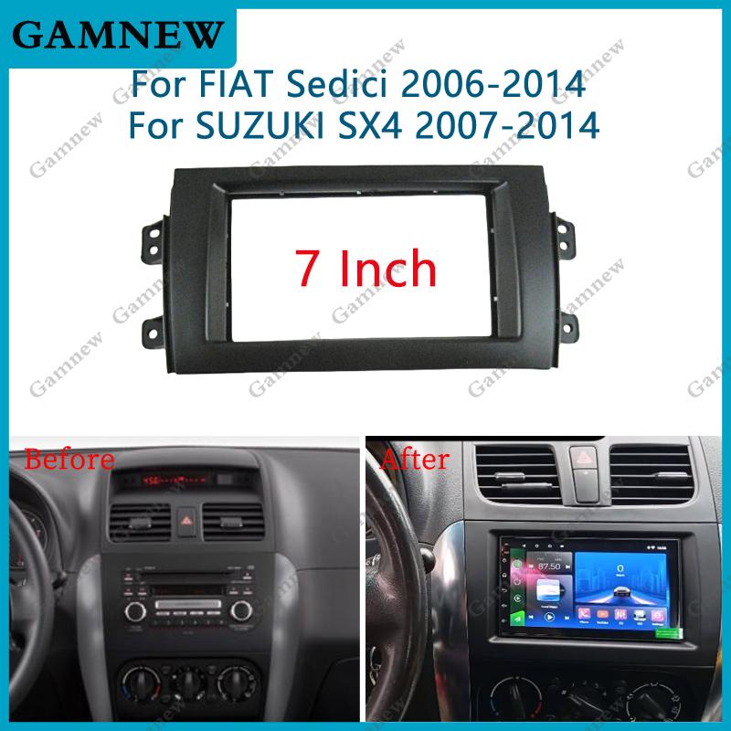 7-дюймовый автомобильный адаптер рамки Комплект панели для установки в приборную панель Android-радио для FIAT Sedici 2006-2014 SUZUKI SX4 2007-2014 178 x100 mm
7-дюймовый автомобильный адаптер рамки Комплект панели для установки в приборную панель Android-радио для FIAT Sedici 2006-2014 SUZUKI SX4 2007-2014 178 x100 mm