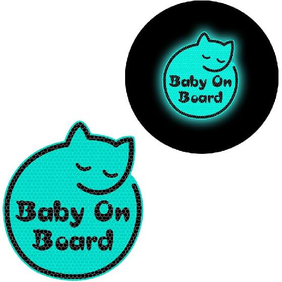 Baby on Board Stickers for Cars,Sleeping Cat Sticker Reflective Baby Caution Decals and Stickers 6.10 * 6.95in Bumper Sticker Safety Warning Sign небесно-голубой
Baby on Board Stickers for Cars,Sleeping Cat Sticker Reflective Baby Caution Decals and Stickers 6.10 * 6.95in Bumper Sticker Safety Warning Sign небесно-голубой