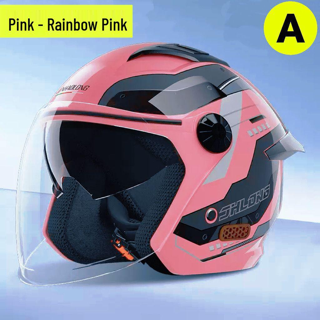 New Certified All-Season Electric Motorcycle Half Helmet Adult Universal Size 55-62 cm Head Circumference
New Certified All-Season Electric Motorcycle Half Helmet Adult Universal Size 55-62 cm Head Circumference