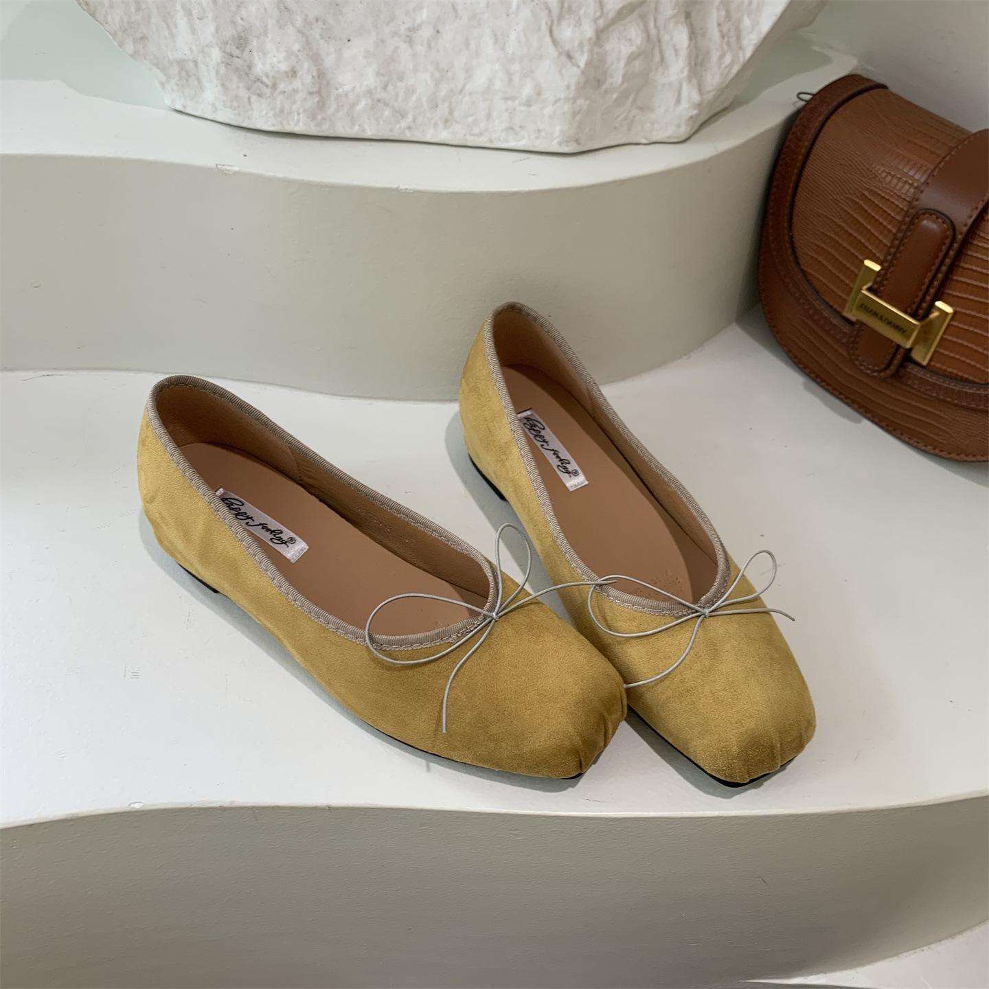 French Light Mouth Bow Inner Height Increase Single Shoes Women S Evening Wind Ballet Shoes Silver Pig Nose Ladyshoes 40 лимонно-жовтий колір
French Light Mouth Bow Inner Height Increase Single Shoes Women S Evening Wind Ballet Shoes Silver Pig Nose Ladyshoes 40 лимонно-жовтий колір