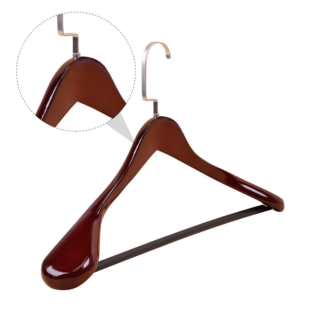 Solid Wood Stainless Steel Clothes Hanger Powerful Storage Wardrobe Closet Bedroom Cedar Suit Hanger Coat Drying Rack Laundry 45X25.5CM
Solid Wood Stainless Steel Clothes Hanger Powerful Storage Wardrobe Closet Bedroom Cedar Suit Hanger Coat Drying Rack Laundry 45X25.5CM