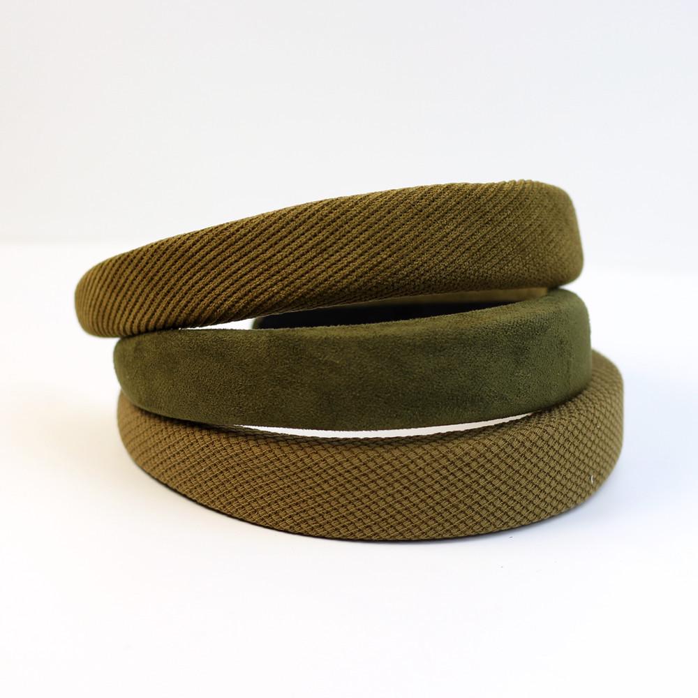 2.5cm Retro Ink Green Headband Set - Korean Style, Striped, Versatile Hair Accessories with Sponge Heightening.
2.5cm Retro Ink Green Headband Set - Korean Style, Striped, Versatile Hair Accessories with Sponge Heightening.