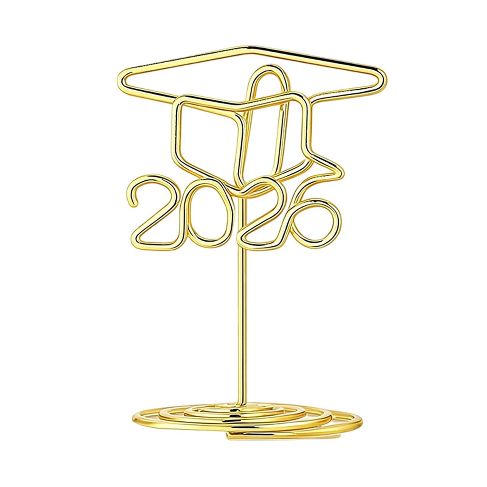 Graduation Season 2026 Table Card Holders 20pcs Wire Frame Stand for Place Cards Photos Notes Display Accessories for Events Parties One Size золотистый
Graduation Season 2026 Table Card Holders 20pcs Wire Frame Stand for Place Cards Photos Notes Display Accessories for Events Parties One Size золотистый