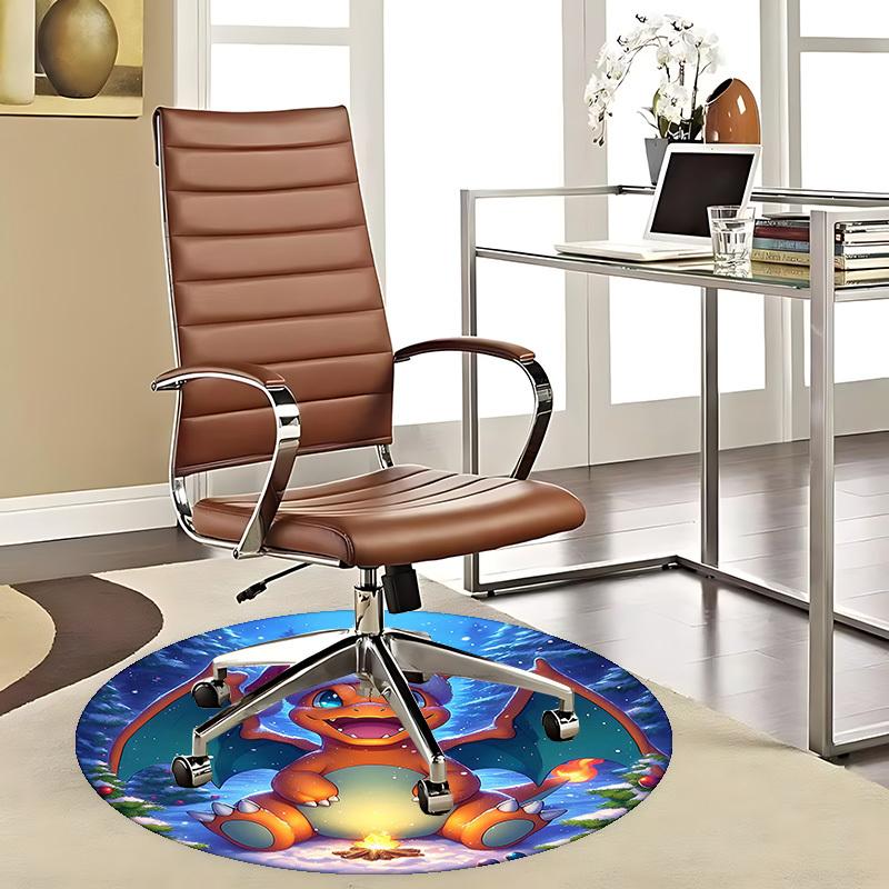 1pc Christmas Charizard Round Carpet - Anime Design, Holiday Gift, Office Chair Mat, Non-Slip Rug for Home Decor, Living Room 80cm
1pc Christmas Charizard Round Carpet - Anime Design, Holiday Gift, Office Chair Mat, Non-Slip Rug for Home Decor, Living Room 80cm
