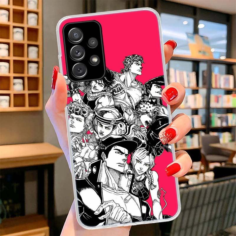 JOJO Anime Cartoon Phone Case for Samsung Galaxy A17 A16 A15 A14 A13 A57 A56 A55 A54 A53 A37 A36 A35 A34 A33 A26 A25 A24 A23 Gal Samsung A25
JOJO Anime Cartoon Phone Case for Samsung Galaxy A17 A16 A15 A14 A13 A57 A56 A55 A54 A53 A37 A36 A35 A34 A33 A26 A25 A24 A23 Gal Samsung A25