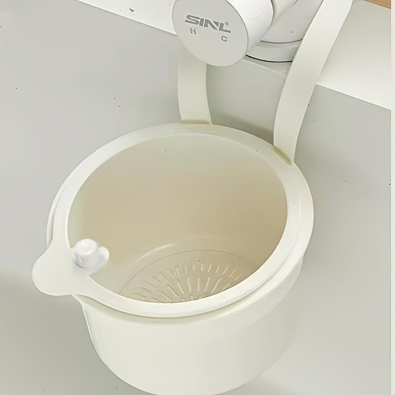 Automatic Dumping Kitchen Sink Filter Basket, Heavy-Duty Plastic Food Waste Collector with Self-Cleaning Faucet Installation, Easy Install/Remove білий
Automatic Dumping Kitchen Sink Filter Basket, Heavy-Duty Plastic Food Waste Collector with Self-Cleaning Faucet Installation, Easy Install/Remove білий