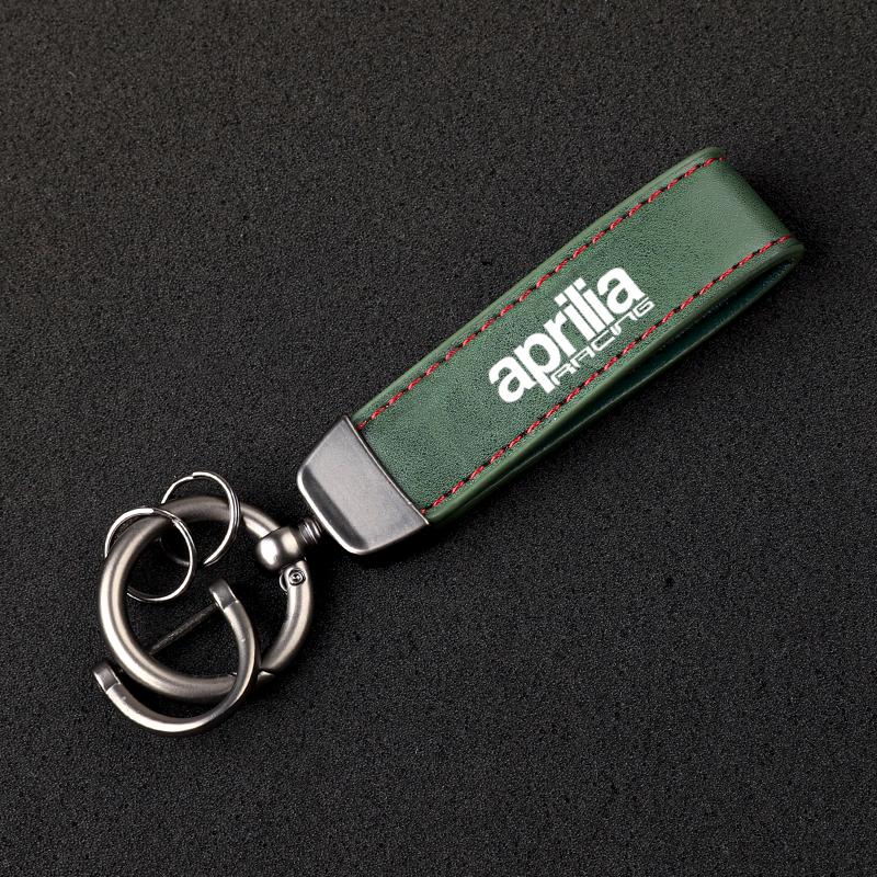 Premium material leather motorcycle key ring chain for Aprilia Racing GPR RSV4 RS125 RS250 with logo car Accessories зелений
Premium material leather motorcycle key ring chain for Aprilia Racing GPR RSV4 RS125 RS250 with logo car Accessories зелений