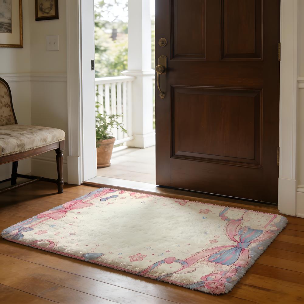 Floor Mat Soft Flannel Rug Non-Slip Absorbent Mat for Bathroom Bedroom Home Decor Pink Kwaii Cute Girl 50x80cm
Floor Mat Soft Flannel Rug Non-Slip Absorbent Mat for Bathroom Bedroom Home Decor Pink Kwaii Cute Girl 50x80cm