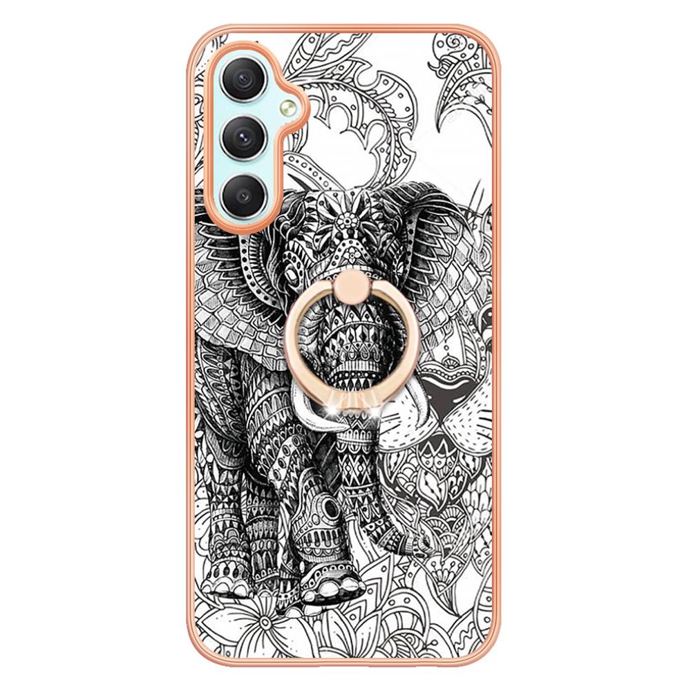 YB IMD Series-20 Style D for Samsung Galaxy A25 5G (Global) (161.0 x 76.5 x 8.3mm) Phone Case Ring Kickstand Phone Cover Totem Elephant
YB IMD Series-20 Style D for Samsung Galaxy A25 5G (Global) (161.0 x 76.5 x 8.3mm) Phone Case Ring Kickstand Phone Cover Totem Elephant