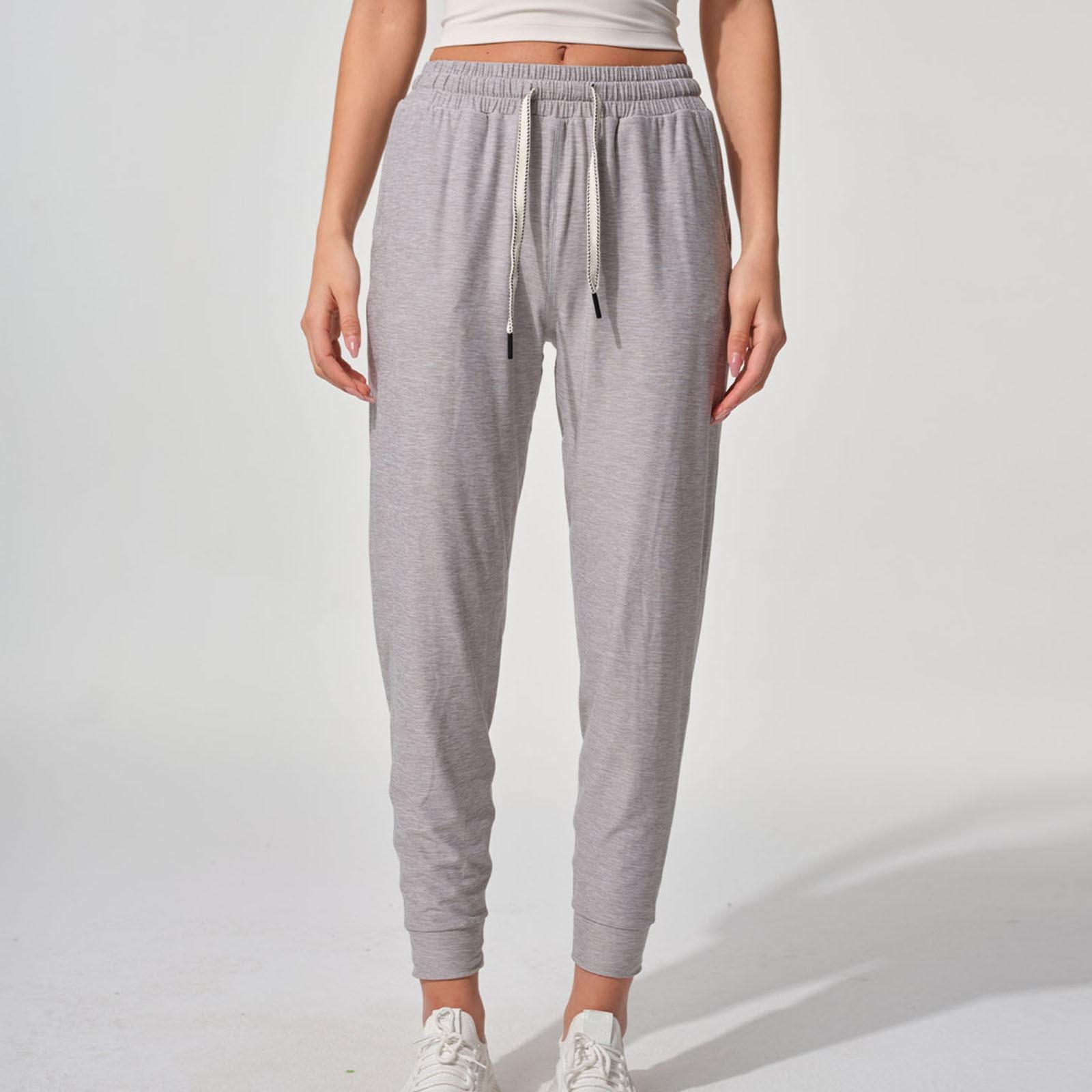 Women s Slim Fit Lightweight Drawstring Cuffs Basic Casual Sports Pant M
Women s Slim Fit Lightweight Drawstring Cuffs Basic Casual Sports Pant M