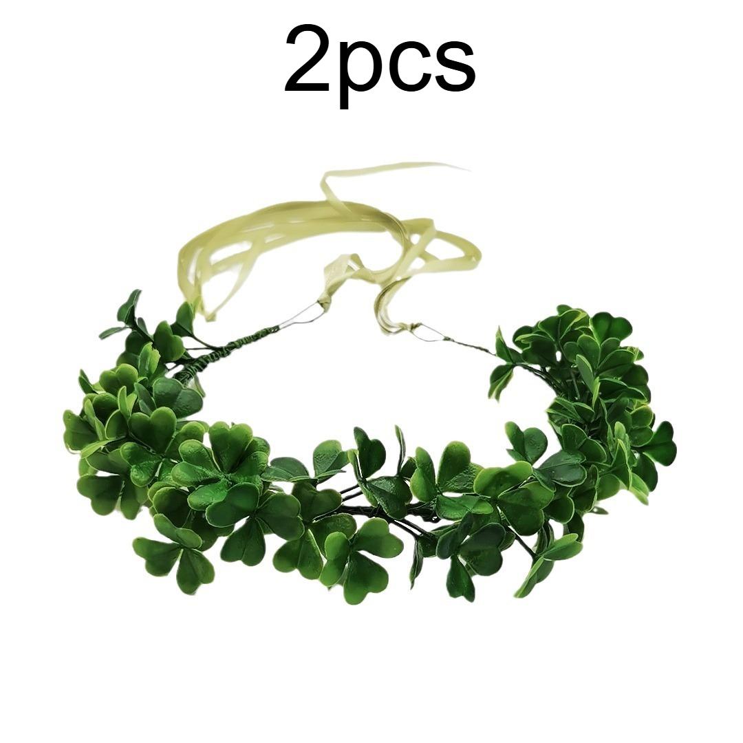 2pcs Shamrock Headbands Flower Crown Clover Headband St. Patrick s Day Accessories Party Accessories Fairy Accessories, headband
2pcs Shamrock Headbands Flower Crown Clover Headband St. Patrick s Day Accessories Party Accessories Fairy Accessories, headband