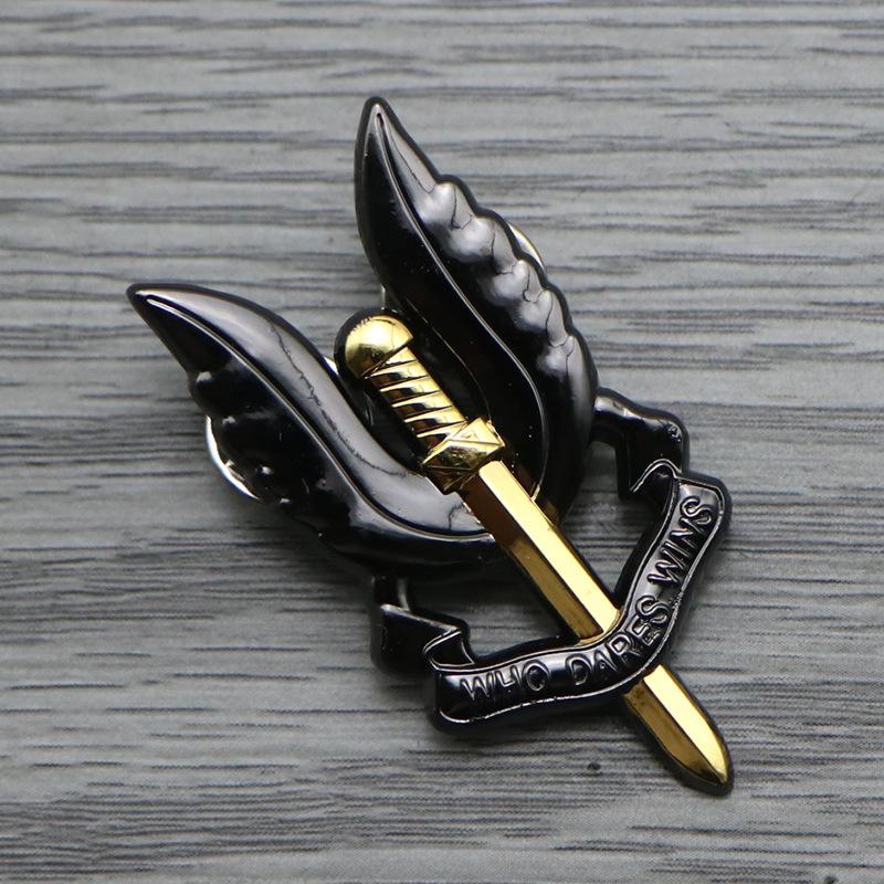 SAS UK, S.A.S Special Air Service Airborne, emblem brooch, paratrooper, special forces badge, emblem
SAS UK, S.A.S Special Air Service Airborne, emblem brooch, paratrooper, special forces badge, emblem