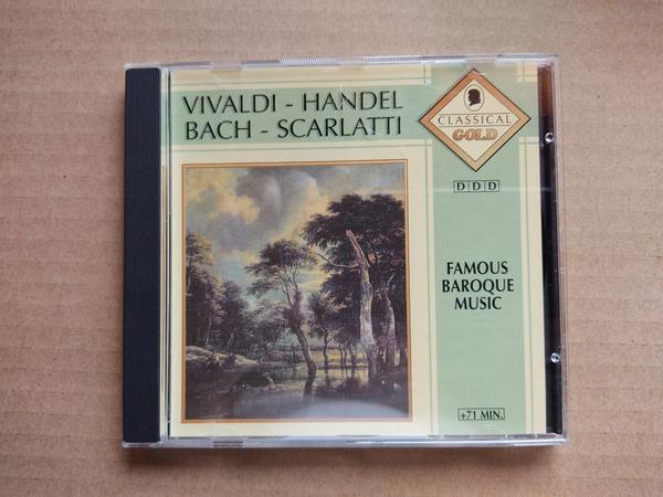 CD ANTONIO VIVALDI - GEORG FRIEDRICH H - Famous Baroque Music CLG095 Classical Gold 1994 Netherland Classical Used
CD ANTONIO VIVALDI - GEORG FRIEDRICH H - Famous Baroque Music CLG095 Classical Gold 1994 Netherland Classical Used