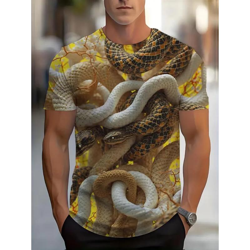 Men s 3D printed dog leash pattern short-sleeved T-shirt - breathable summer round neck with slight elasticity, s 6XL
Men s 3D printed dog leash pattern short-sleeved T-shirt - breathable summer round neck with slight elasticity, s 6XL