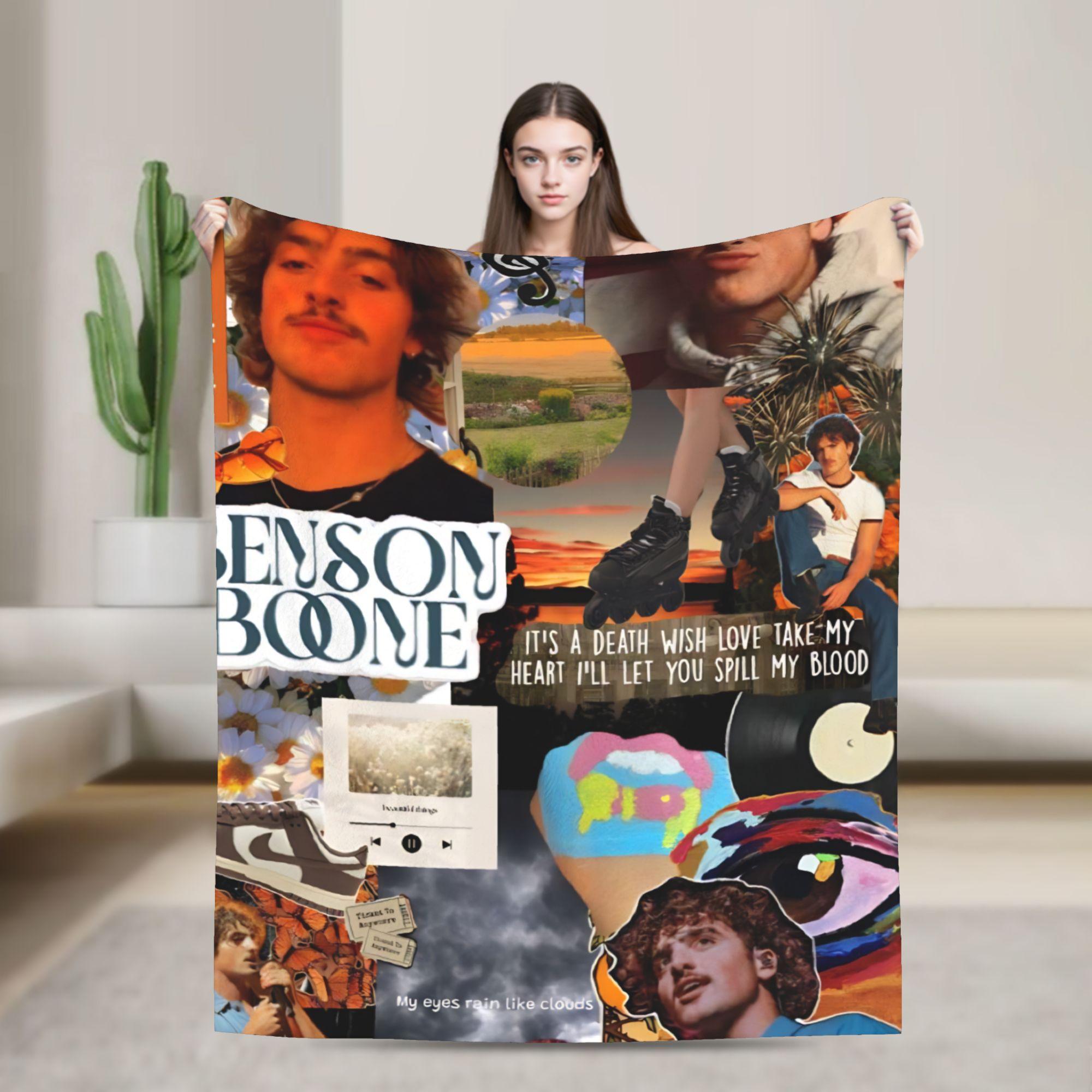 Benson Boone Blanket Quality Super Soft Bedding Throws Winter Decorative Living Room Novelty Bedspread 75x90cm
Benson Boone Blanket Quality Super Soft Bedding Throws Winter Decorative Living Room Novelty Bedspread 75x90cm